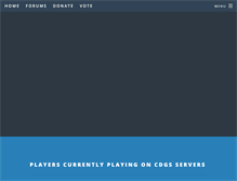 Tablet Screenshot of cdgs.net
